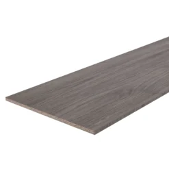 Grey Oak Effect Square Edge Furniture Panel, (L)2.5m (W)300mm (T)18mm -WoodDepot Shop grey oak effect square edge furniture panel l 2 5m w 300mm t 18mm5059340067896 02c