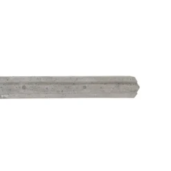 Grey Square Concrete Fence Post (H)2.36m (W)85mm, Pack Of 3 -WoodDepot Shop grey square concrete fence post h 2 36m w 85mm pack of 35013053149690 02bq