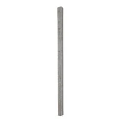 Grey Square Concrete Fence Post (H)2.36m (W)85mm, Pack Of 5