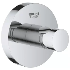Grohe Essentials Gloss Chrome-plated Metal 54mm Single Hook