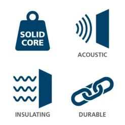Jeld-Wen 4 Panel Solid Core Unglazed White Woodgrain Effect Internal Door, (H)1981mm (W)686mm (T)35mm -WoodDepot Shop jeld wen 4 panel solid core unglazed white woodgrain effect internal door h 1981mm w 686mm t 35mm5016622334176 36c bq