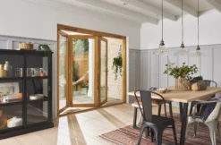 Jeld-Wen Clear Glazed Golden Oak External 4 Kinsley Folding Patio Door, (H)2094mm (W)2994mm 15 Jeld-Wen Clear Glazed Golden Oak External 4 Kinsley Folding Patio Door, (H)2094mm (W)2994mm -WoodDepot Shop jeld wen clear glazed golden oak external 4 kinsley folding patio door h 2094mm w 2994mm5016536108047 03i bq