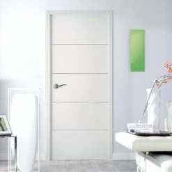 Jeld-Wen Linea Unglazed Flush White Smooth Internal Door, (H)1981mm (W)686mm (T)35mm -WoodDepot Shop jeld wen linea unglazed flush white smooth internal door h 1981mm w 686mm t 35mm5016622334701 01i