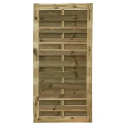 Klikstrom Douro Pressure Treated Fence Panel (W)0.9m (H)1.8m