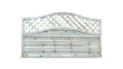 Klikstrom Mokcha Decorative Pressure Treated Fence Panel (W)1.8m (H)1.05m