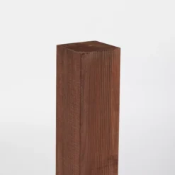 Klikstrom UC4 Brown Square Wooden Fence Post (H)2.4m (W)70mm -WoodDepot Shop klikstrom uc4 brown square wooden fence post h 2 4m w 70mm3663602432357 36c
