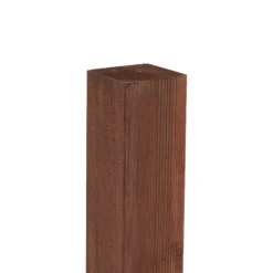 Klikstrom UC4 Brown Square Wooden Fence Post (H)2.4m (W)70mm -WoodDepot Shop klikstrom uc4 brown square wooden fence post h 2 4m w 70mm3663602432357 36c bq