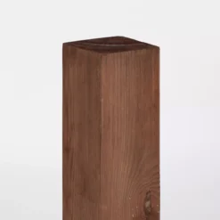 Klikstrom UC4 Brown Square Wooden Fence Post (H)2.4m (W)90mm -WoodDepot Shop klikstrom uc4 brown square wooden fence post h 2 4m w 90mm3663602432371 36c