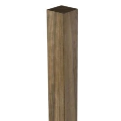 Klikstrom UC4 Natural Wooden Fence Post (H)2.4m (W)70mm -WoodDepot Shop klikstrom uc4 natural wooden fence post h 2 4m w 70mm3663602432326 38c bq