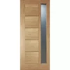 Linear 5 Panel Frosted Glass Obscure Timber White Oak Veneer Swinging External Front Door, (H)1981mm (W)762mm 2 Linear 5 Panel Frosted Glass Obscure Timber White Oak Veneer Swinging External Front Door, (H)1981mm (W)762mm -WoodDepot Shop linear 5 panel frosted glass obscure timber white oak veneer swinging external front door h 1981mm w 762mm5056118702713 02c