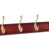 Mahogany 4 Hook Rail, (L)458mm (H)15mm -WoodDepot Shop mahogany 4 hook rail l 458mm h 15mm05250233 03c