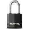 Master Lock Excell Heavy Duty Laminated Black 4 Pin Tumbler Cylinder Open Shackle Padlock (W)49mm 1 Master Lock Excell Heavy Duty Laminated Black 4 Pin Tumbler Cylinder Open Shackle Padlock (W)49mm -WoodDepot Shop master lock excell heavy duty laminated black 4 pin tumbler cylinder open shackle padlock w 49mm3520190930392 02c bq