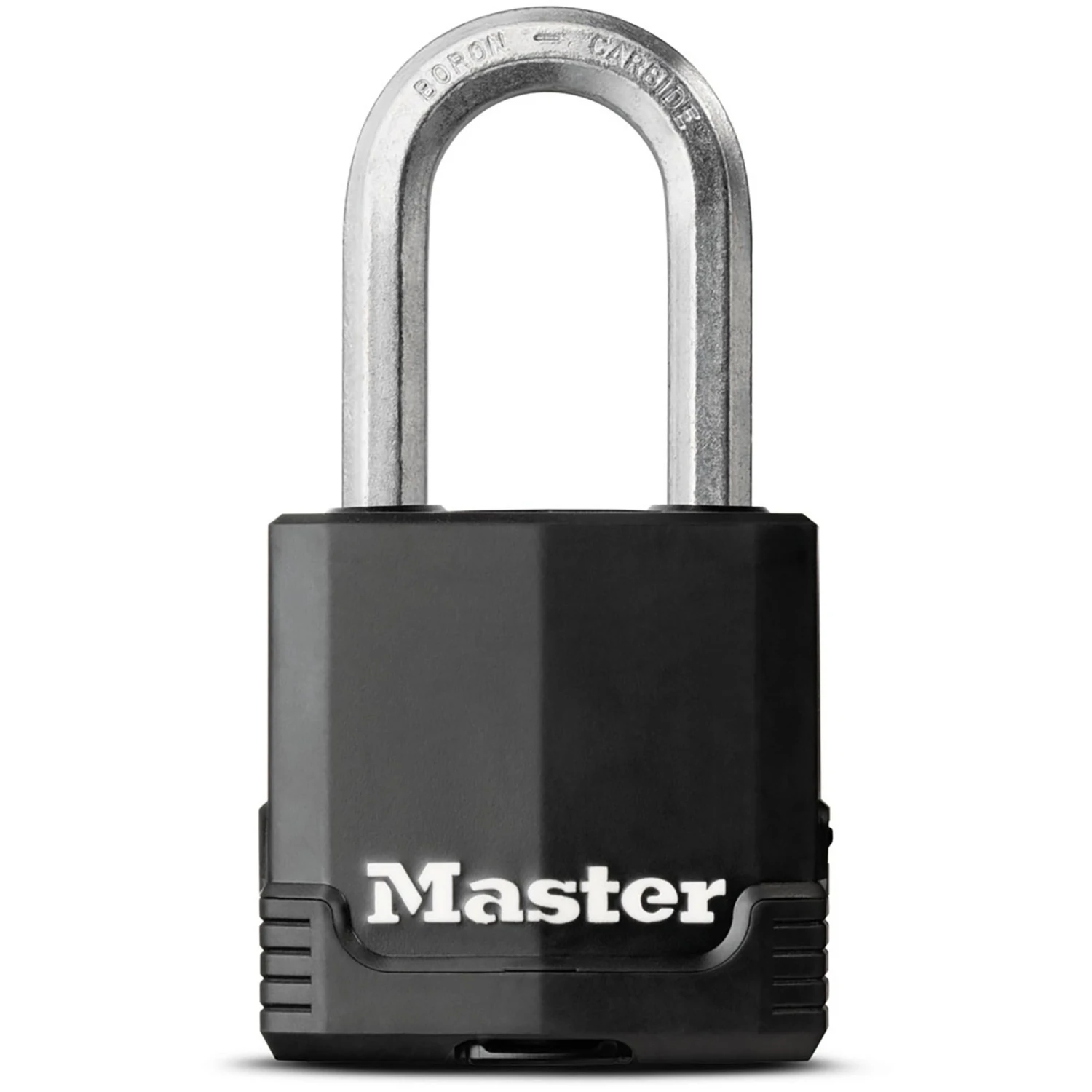 Master Lock Excell Heavy Duty Laminated Black 4 Pin Tumbler Cylinder Open Shackle Padlock (W)49mm 3 Master Lock Excell Heavy Duty Laminated Black 4 Pin Tumbler Cylinder Open Shackle Padlock (W)49mm