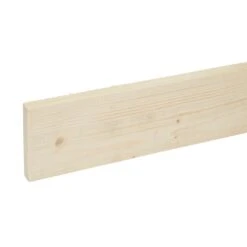 Metsä Wood Rough Sawn Whitewood Spruce Timber (L)2.4m (W)100mm (T)19mm, Pack Of 4
