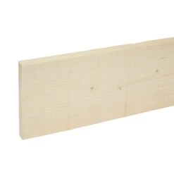 Metsä Wood Rough Sawn Whitewood Spruce Timber (L)2.4m (W)150mm (T)19mm, Pack Of 4