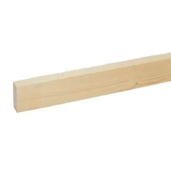 Metsä Wood Rough Sawn Whitewood Stick Timber (L)2.4m (W)50mm (T)25mm, Pack Of 4