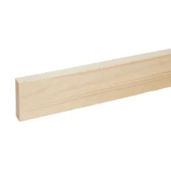 Metsä Wood Rough Sawn Whitewood Stick Timber (L)2.4m (W)75mm (T)25mm, Pack Of 4