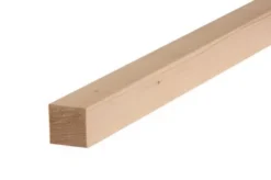 Metsä Wood Smooth Planed Square Edge Whitewood Spruce Stick Timber (L)1.8m (W)34mm (T)34mm, Pack Of 4