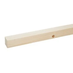 Metsä Wood Smooth Planed Square Edge Whitewood Spruce Stick Timber (L)2.4m (W)34mm (T)34mm, Pack Of 4