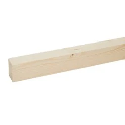 Metsä Wood Smooth Planed Square Edge Whitewood Spruce Stick Timber (L)2.4m (W)44mm (T)34mm, Pack Of 4