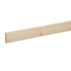 Metsä Wood Square Whitewood Spruce Stick Timber (L)2.4m (W)44mm (T)12mm, Pack Of 8