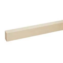 Metsä Wood Square Whitewood Spruce Stick Timber (L)2.4m (W)44mm (T)27mm, Pack Of 4