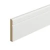Metsä Wood White MDF Bevelled Skirting Board (L)2.4m (W)119mm (T)18mm, Pack Of 4 -WoodDepot Shop metsa wood white mdf bevelled skirting board l 2 4m w 119mm t 18mm pack of 45022652850159 01c bq
