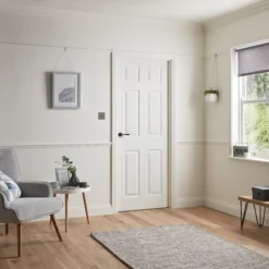 Metsä Wood White MDF Dado Rail (L)2.4m (W)58mm (T)18mm, Pack Of 5 5 Metsä Wood White MDF Dado Rail (L)2.4m (W)58mm (T)18mm, Pack Of 5 -WoodDepot Shop metsa wood white mdf dado rail l 2 4m w 58mm t 18mm pack of 53663602049142 01i