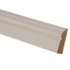 Metsä Wood White MDF Torus Architrave (L)2.1m (W)69mm (T)18mm, Pack Of 5
