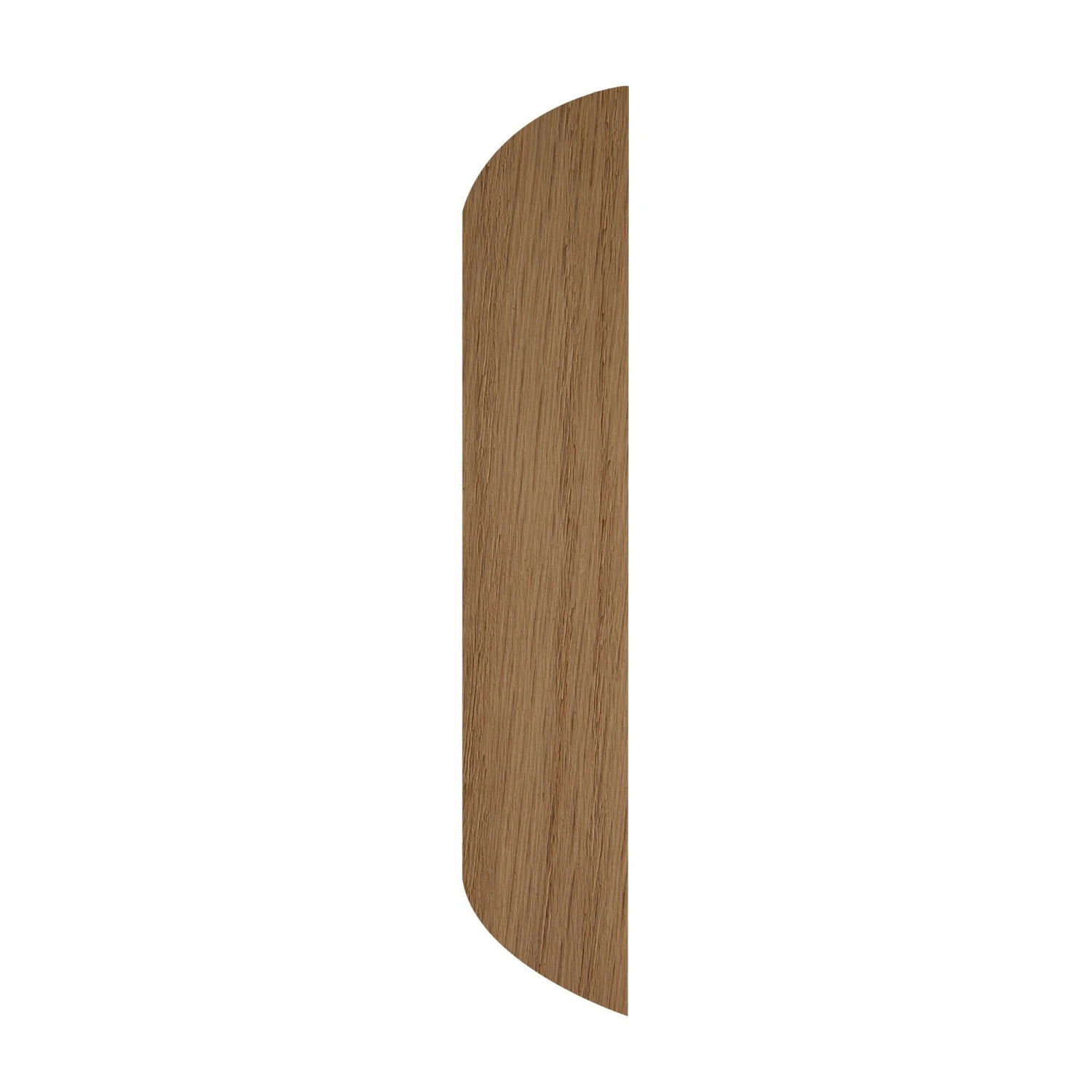 Natural Oak D-Shape Moulding (L)2.4m (W)34mm (T)6mm 4 Natural Oak D-Shape Moulding (L)2.4m (W)34mm (T)6mm - Image 2