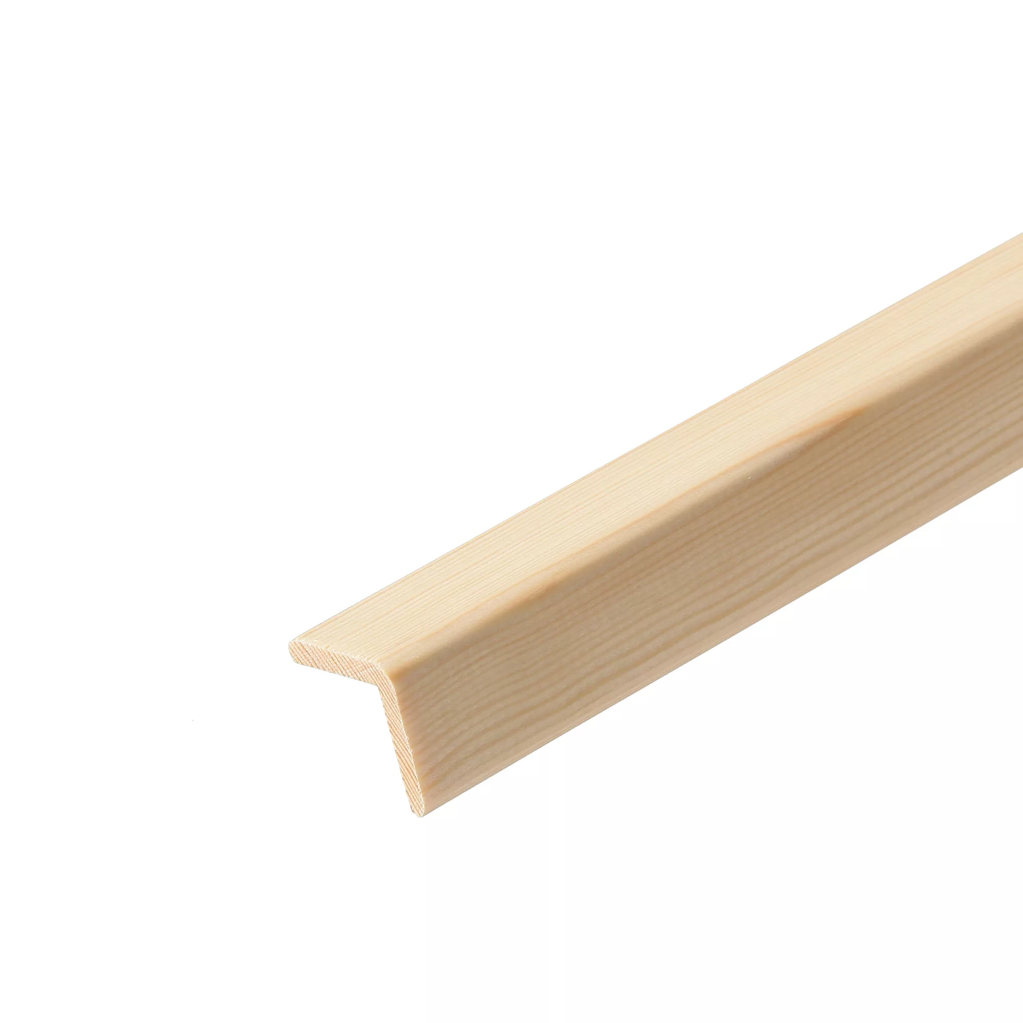 Natural Pine Angled Edge Moulding (L)2.4m (W)27mm (T)27mm 3 Natural Pine Angled Edge Moulding (L)2.4m (W)27mm (T)27mm
