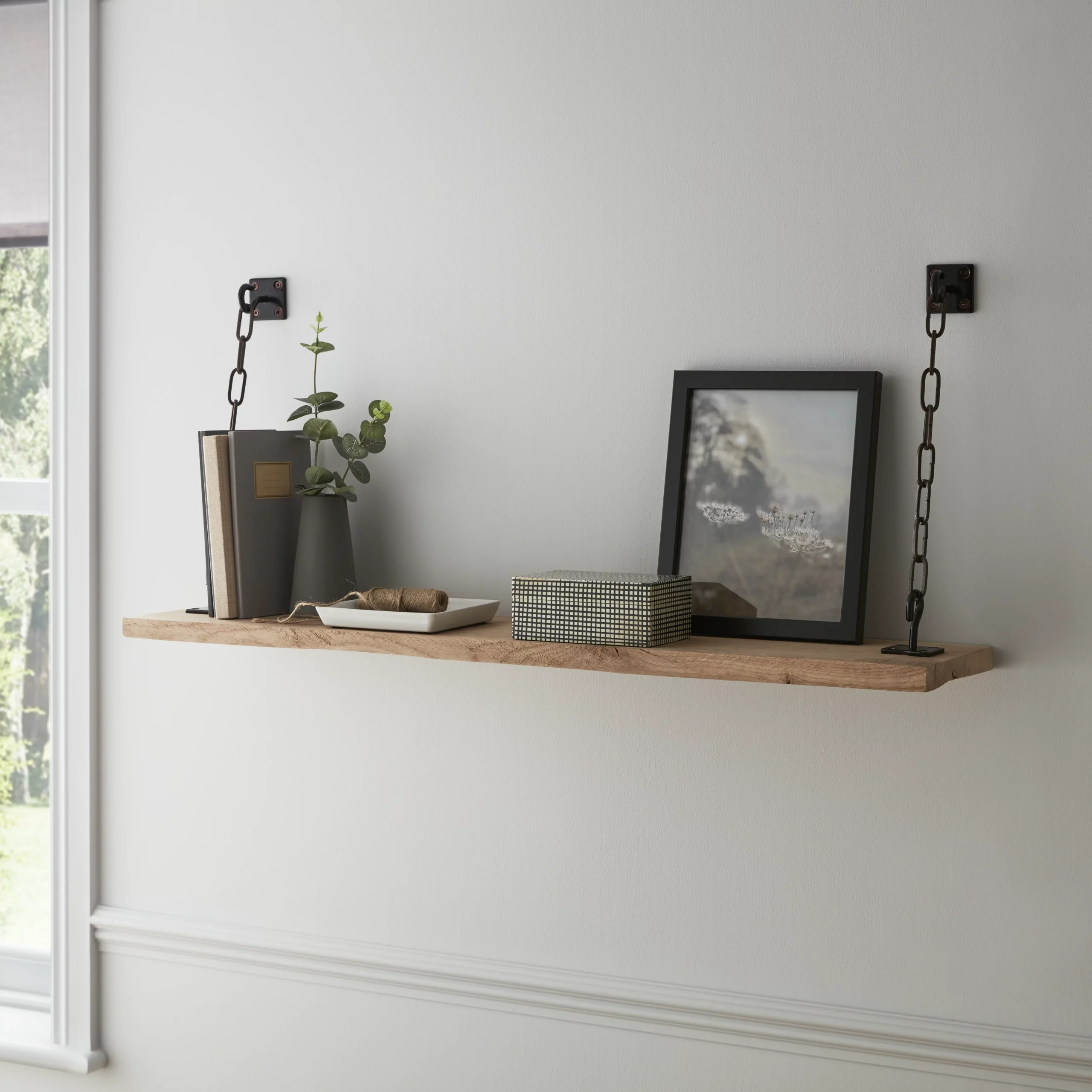 Natural Square Edge Oak Furniture Board, (L)1.8m (W)200mm-300mm (T)25mm 4 Natural Square Edge Oak Furniture Board, (L)1.8m (W)200mm-300mm (T)25mm - Image 2