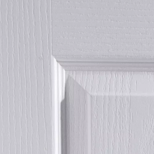 Painted 4 Panel Unglazed White Woodgrain Effect Internal Door, (H)1981mm (W)610mm (T)35mm 4 Painted 4 Panel Unglazed White Woodgrain Effect Internal Door, (H)1981mm (W)610mm (T)35mm - Image 2