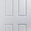 Painted 6 Panel Unglazed White Woodgrain Effect Internal Door, (H)1981mm (W)686mm (T)35mm 1 Painted 6 Panel Unglazed White Woodgrain Effect Internal Door, (H)1981mm (W)686mm (T)35mm -WoodDepot Shop painted 6 panel unglazed white woodgrain effect internal door h 1981mm w 686mm t 35mm03164297 01bq
