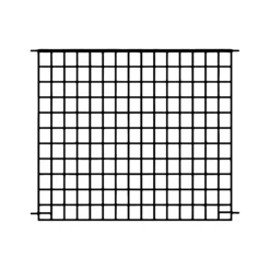 Panacea Traditional Grid Metal Fence Panel (W)0.93m (H)0.81m