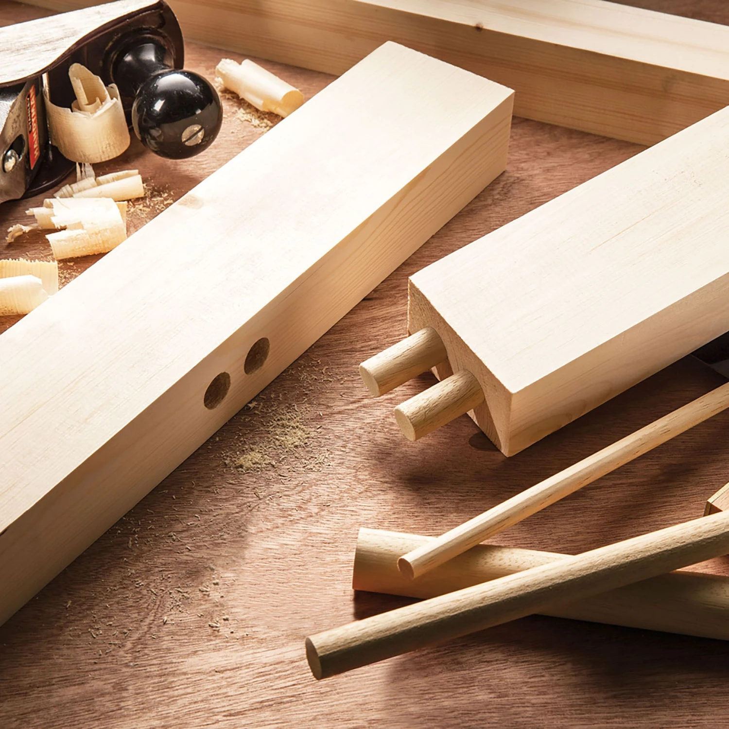 Pine Dowel Doweling (L)2400mm (W)35mm (Dia)35mm 4 Pine Dowel Doweling (L)2400mm (W)35mm (Dia)35mm - Image 2