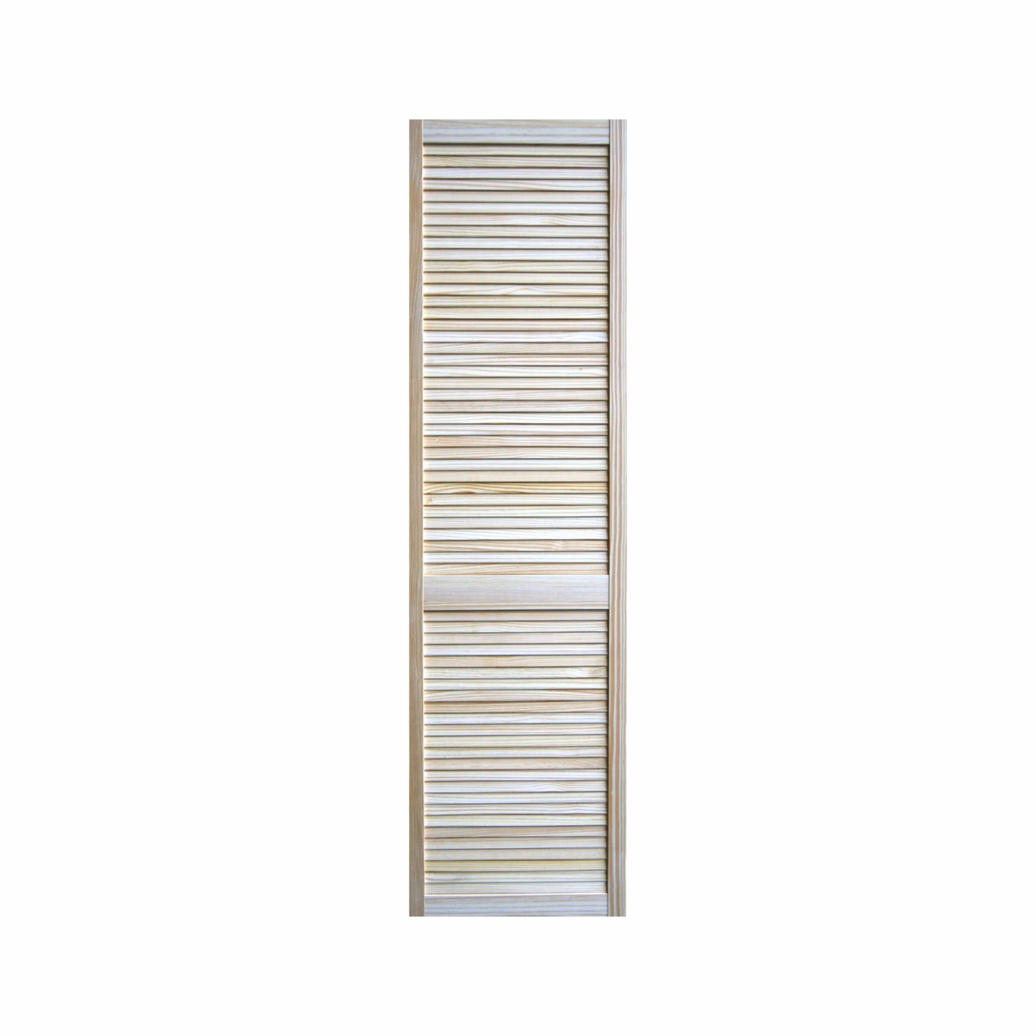 Pine Internal Louvre Door, (H)1981mm (W)533mm (T)21mm 3 Pine Internal Louvre Door, (H)1981mm (W)533mm (T)21mm