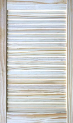 Pine Internal Louvre Door, (H)762mm (W)457mm (T)21mm
