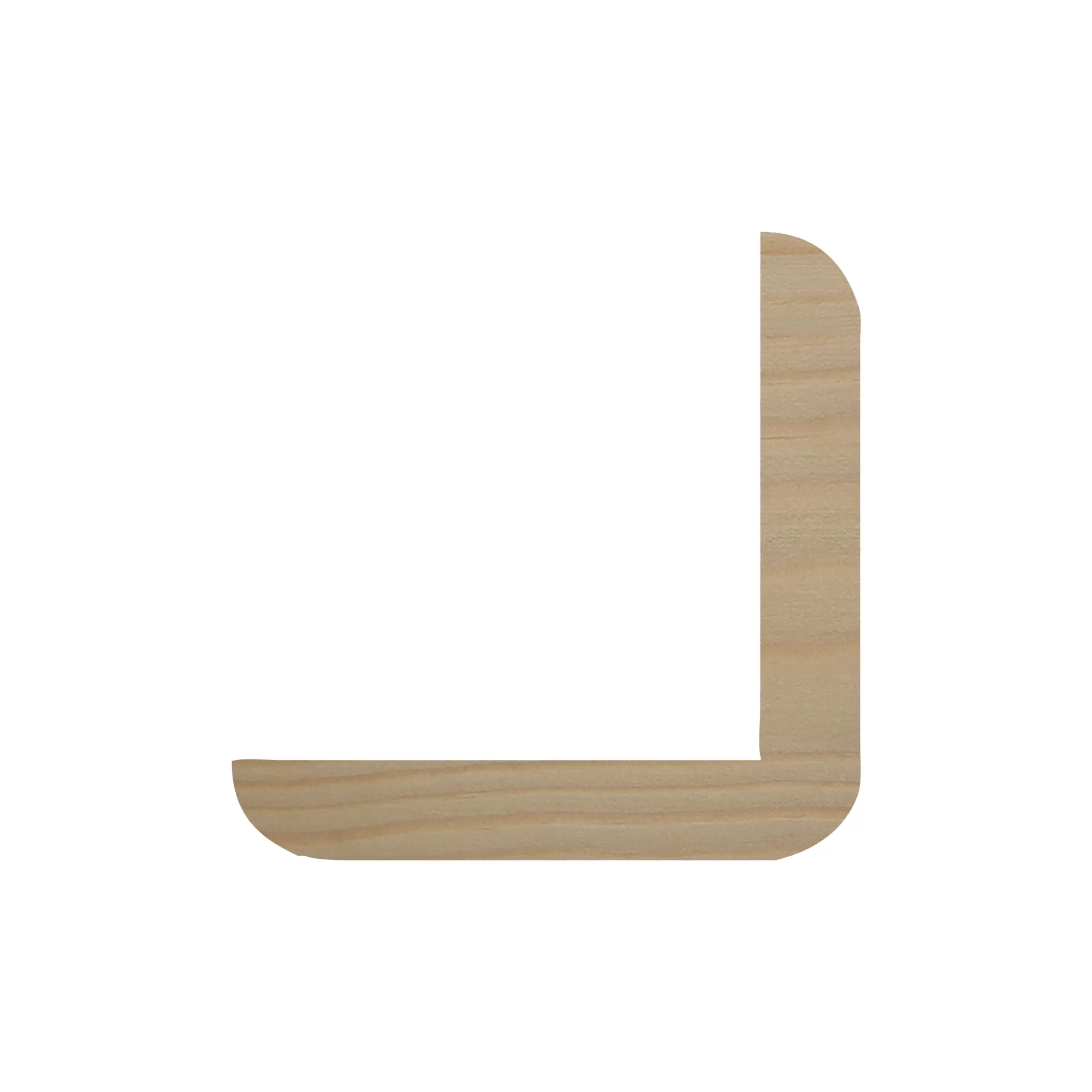 Pine L-Shape Softwood Moulding (L)2.4m (W)32mm (T)32mm 0kg 4 Pine L-Shape Softwood Moulding (L)2.4m (W)32mm (T)32mm 0kg - Image 2