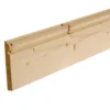 Pine Torus Skirting Board (L)2.4m (W)169mm (T)15mm, Pack Of 4 -WoodDepot Shop pine torus skirting board l 2 4m w 169mm t 15mm pack of 43663602049265 02bq