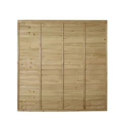 Premier Overlap Lap Pressure Treated 6ft Wooden Fence Panel (W)1.83m (H)1.83m, Pack Of 4 -WoodDepot Shop premier overlap lap pressure treated 6ft wooden fence panel w 1 83m h 1 83m pack of 45013053153369 02c
