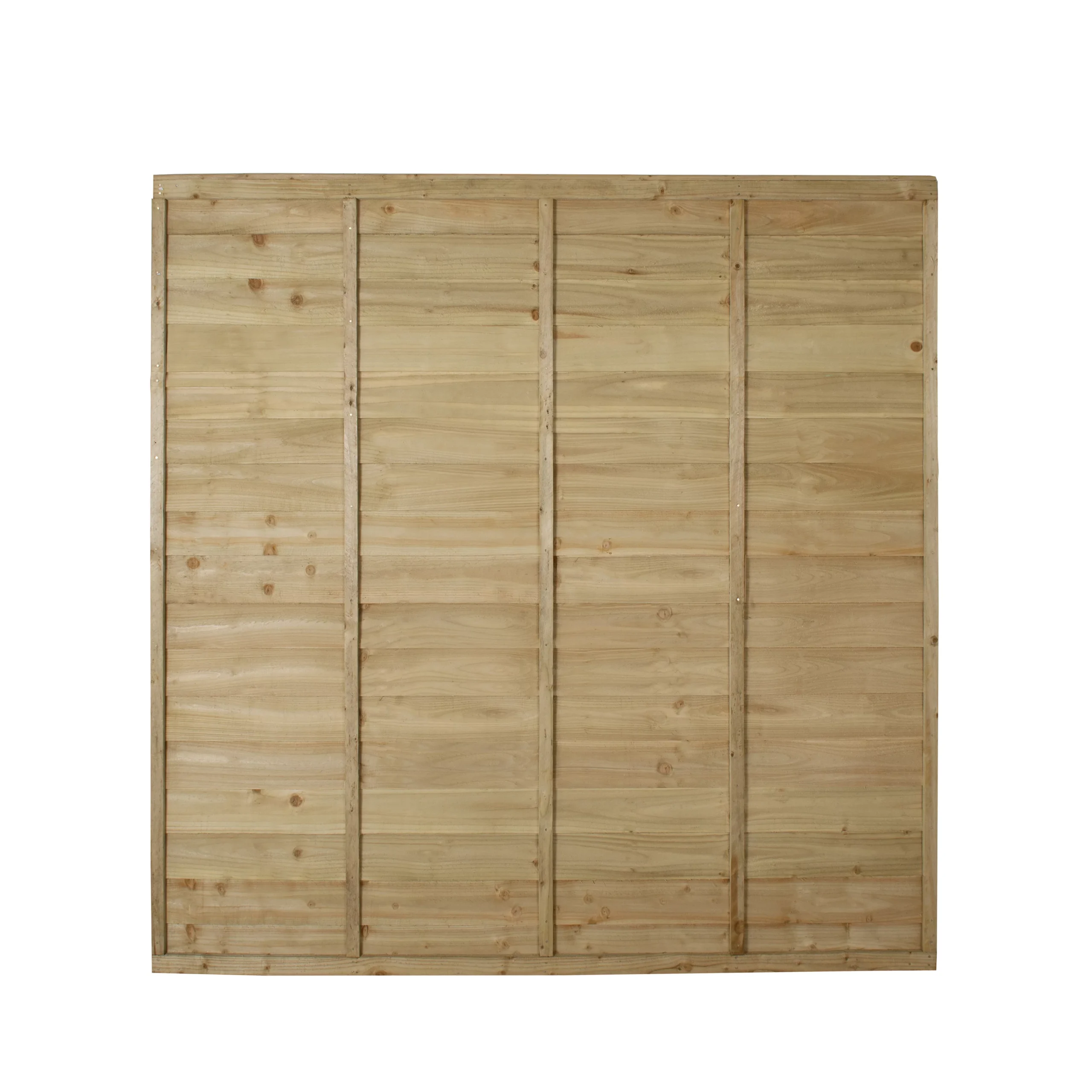 Premier Overlap Lap Pressure Treated 6ft Wooden Fence Panel (W)1.83m (H)1.83m, Pack Of 5 7 Premier Overlap Lap Pressure Treated 6ft Wooden Fence Panel (W)1.83m (H)1.83m, Pack Of 5 - Image 5
