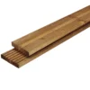 Premium Brown Softwood Deck Board (L)2.4m (W)144mm (T)27.5mm, Pack Of 5