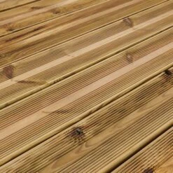 Premium Green Softwood Deck Board (L)2.4m (W)144mm (T)27.5mm, Pack Of 5 -WoodDepot Shop premium green softwood deck board l 2 4m w 144mm t 27 5mm pack of 55059340053295 36c bq