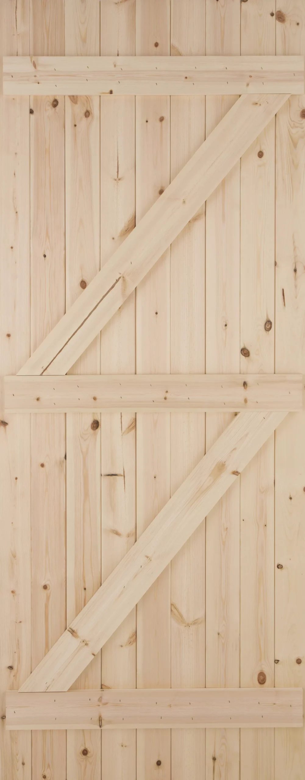 Redwood Veneer External Back Door, (H)2032mm (W)813mm 4 Redwood Veneer External Back Door, (H)2032mm (W)813mm - Image 2