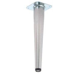 Rothley 370mm Stainless Steel Effect Designer Leg