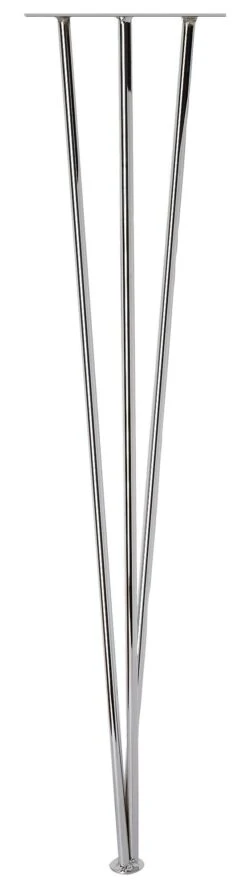 Rothley 710mm Chrome Effect Designer Leg