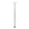 Rothley (H)710mm Painted White Table Leg -WoodDepot Shop rothley h 710mm painted white table leg5013144015323 02c