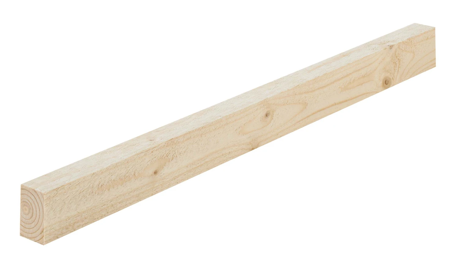 Rough Sawn Whitewood Spruce Timber (L)2.4m (W)30mm (T)10mm, Pack Of 8 3 Rough Sawn Whitewood Spruce Timber (L)2.4m (W)30mm (T)10mm, Pack Of 8