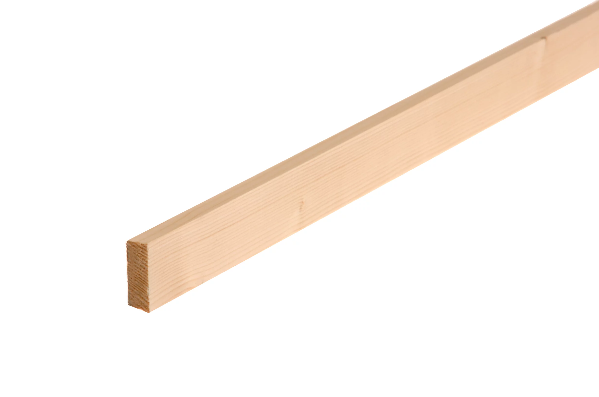 Rough Sawn Whitewood Spruce Timber (L)2.4m (W)38mm (T)32mm, Pack Of 4 3 Rough Sawn Whitewood Spruce Timber (L)2.4m (W)38mm (T)32mm, Pack Of 4